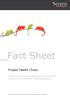 _Fact Sheet. Project Health Check. Analyse und nachhaltige Verbesserung der Erfolgsfaktoren für ein effizientes Projektmanagement