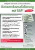Konzernkonsolidierung mit SAP