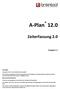 A-Plan 12.0. Zeiterfassung 2.0. Ausgabe 1.1. Copyright. Warenzeichenhinweise