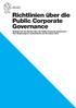 Richtlinien über die Public Corporate Governance