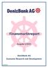 Finanzmarktreport. Ausgabe 3/2015. DenizBank AG Economic Research and Development