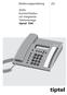 Bedienungsanleitung. ISDN KomfortTelefon mit integrierter Telefonanlage tiptel 194. tiptel