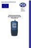 Bedienungsanleitung Absolutdruckmessgerät PCE-APM 30
