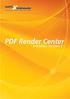 Leitfaden PDF Render Center, Version 8 1