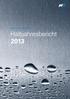 Metall Zug Gruppe. Halbjahresbericht 2013