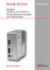 phytron PS 5-48 PS 10-24 Netzteile 5 A / 48 V DC 10 A / 24 V DC für Schrittmotor-Endstufen und -Steuerungen Bedienungsanleitung Manual 1229-A003 D