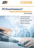 ITC PowerCommerce Customer Self Service für Energieversorger. ITC PowerCommerce Suite die universelle Portal-Plattform. Multi-Channel-Plattform