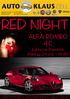 RED NIGHT. ALFA ROMEO 4C Exklusive Premiere Montag 24.03. - 19:30