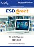 api empfiehlt Microsoft Software Ab sofort bei api. ESD * direct Electronic Software Download