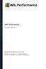 AVG Performance. Benutzerhandbuch. Überarbeitetes Dokument 2014.02 (6/19/2014)
