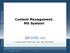 Content Management. Mit System! Internet-Partner der Wirtschaft