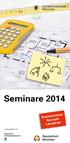 Seminare 2014 Praxisseminare Baurecht Lehrgänge