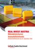 Real Invest Austria. Mündelsicherer Immobilienfonds. Rechenschaftsbericht zum 30. September 2008
