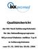 Qualitätsbericht. der IKK Nord (Schleswig-Holstein) für das Behandlungsprogramm. IKKpromed Diabetes mellitus Typ II. in Schleswig-Holstein