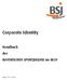Corporate Identity. Handbuch der BAYERISCHEN SPORTJUGEND im BLSV