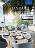 Creating Hospitality. JANDA Evolution on your table