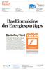 Das Einmaleins. der Energiespar tipps. Backofen/Herd. Datum: 23.10.2015. Programm Energie Schweiz 3003 Bern 031/ 322 56 11 www.energieschweiz.
