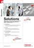 Solutions Leistungsstarke Dokumenten-Outputmanagement- Software. Steuert und kontrolliert alle Druck-, Kopier- und Scanprozesse.