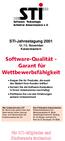 STI. Software Technologie Initiative Kaiserslautern e.v. STI-Jahrestagung 2001 12./13. November Kaiserslautern