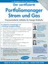 Portfoliomanager Strom und Gas