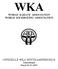 WKA WORLD KARATE ASSOCIATION WORLD KICKBOXING ASSOCIATION
