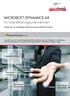 Microsoft Dynamics AX für Dienstleistungsunternehmen