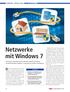 Kompakt. Windows 7 stuft Netzwerke in vier Kategorien ein. Sie werden Netzwerkstandorte