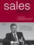 sales business Vertrieb Verkauf Strategie 8 Chefsache Preis 28 Jahresgespräche mit Industriekunden 53 Mobile Lösungen für den Vertrieb