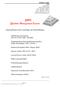 QMS: Qualitäts-Management-Systeme