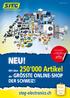 NEU! 250 000 Artikel. steg-electronics.ch. Mit über. der GRÖSSTE ONLINE-SHOP DER SCHWEIZ!