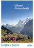 Mürren Gimmelwald. Jungfrau Region