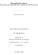 Klangfeldsynthese. Betrachtung der Klangfeldsynthese anhand des IOSONO Systems. Alexandra Ion BACHELORARBEIT. Nr. 238-006-031-A.