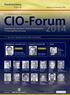 10. Handelszeitung Jahrestagung CIO-Forum