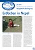 Juli 2015. Erdbeben in Nepal