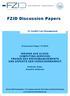 FZID Discussion Papers