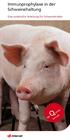 Immunprophylaxe in der Schweinehaltung