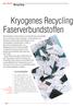 Kryogenes Recycling Faserverbundstoffen