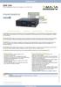 DMS 2400 SMAVIA Appliance für bis zu 24 IP-Kanäle, 2 3,5 HDD, 3 HE