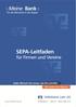 SEPA-Leitfaden - Für Firmen und Vereine