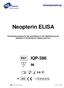 Neopterin ELISA IQP-386 2-8 C. Arbeitsanleitung