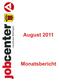 Monatsbericht August 2011