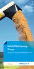 Rohstoffabsicherung Weizen. Schutz vor steigenden Weizenpreisen