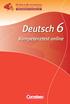 Deutsch 6. Kompetenztest online