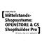 Mittelstands- Shopsysteme: OPENSTORE & GS ShopBuilder Pro 1