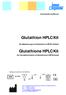 Glutathion HPLC Kit. Glutathione HPLC Kit. Zur Bestimmung von Glutathion in EDTA-Vollblut. For the determination of Glutathione in EDTA-blood