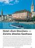 Zürichs ältestes Gasthaus