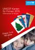 UNICEF-Karten für Firmen 2015 Weihnachten & Neujahr. Entdecken Sie die Hilfe dahinter. F2AG