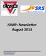 JUMP- Newsletter August 2013