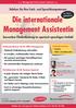 +++ Management Circle Intensiv-Seminar +++ Stärken Sie Ihre Fach- und Sprachkompetenzen. Souveräne Chefentlastung im spanisch-sprachigen Umfeld