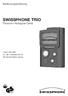 SWISSPHONE TRIO Personen-Notsignal-Gerät
